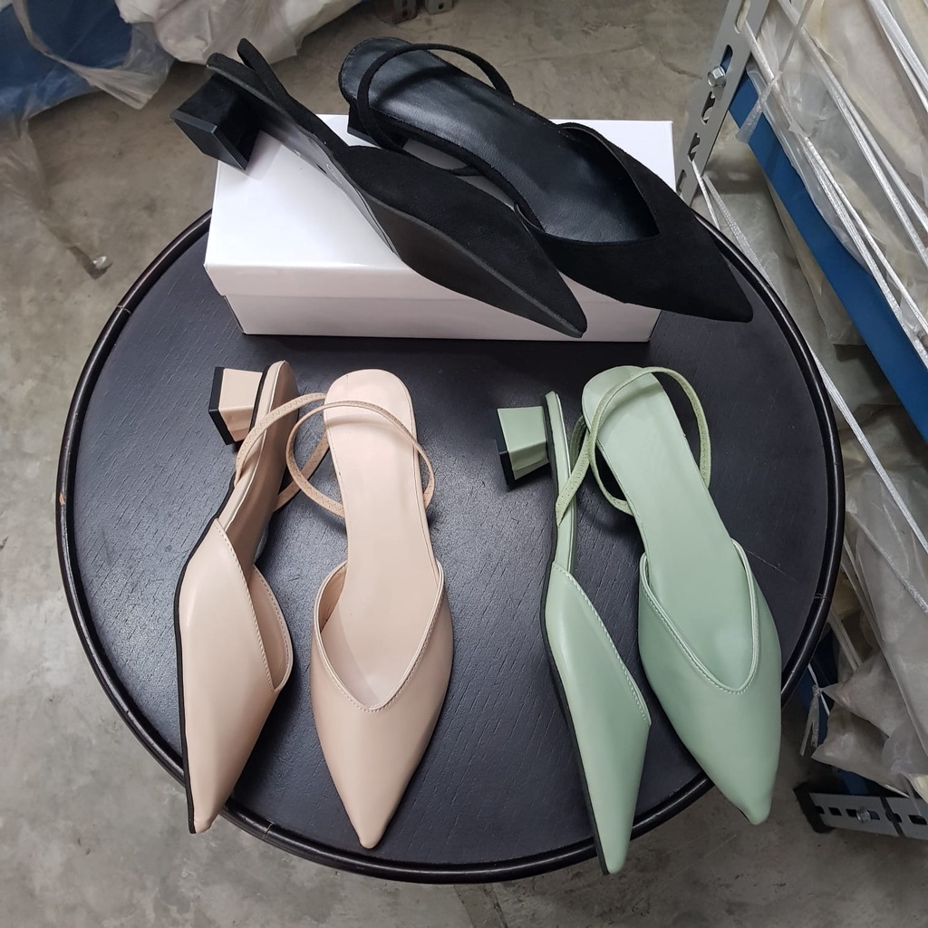 Sandal Wanita Sandal Tali Belakang Klasik Story 0927 0028