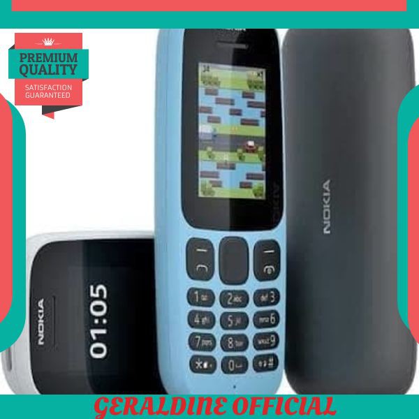 TERBAIK HP NOKIA 105 NEW DUAL SIM GARANSI RESMI HANDPHONE NOKIA 105 BARU