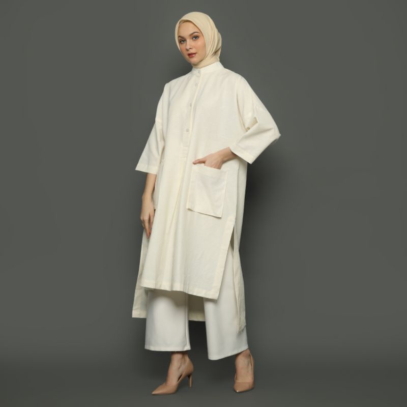 Tunik Linen Ghia/fashion muslim