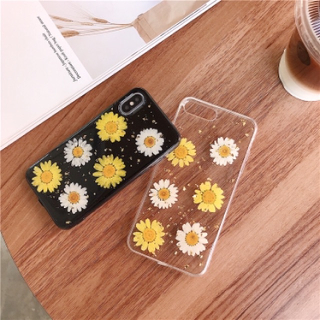 Dried Daisies Case iPhone Realme Oppo Vivo Xiaomi Samsung A31 A21s A31 A50s A51 A71 A31 RENO 2 2f 3