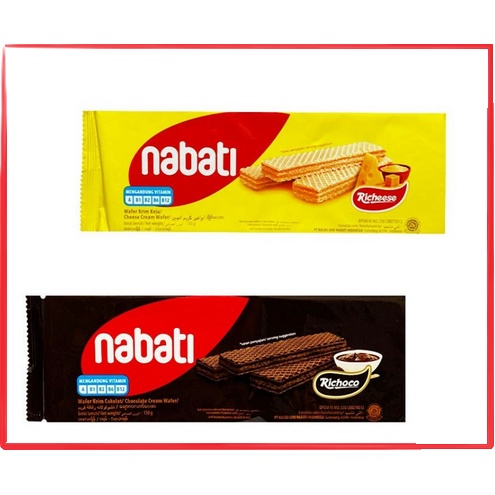 Nabati wafer Richeese dan Coklat L1 | Wafer Paling Tenar sejagad