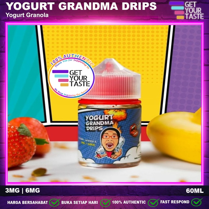 Liquid Yogurt Grandma Drips 60ML by Juice Station