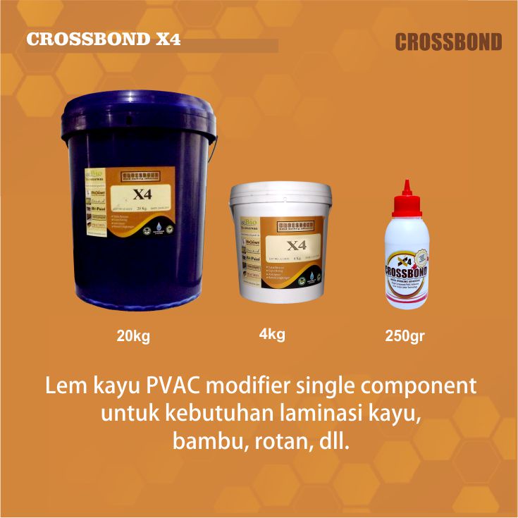 

Lem Laminasi Crossbond X4