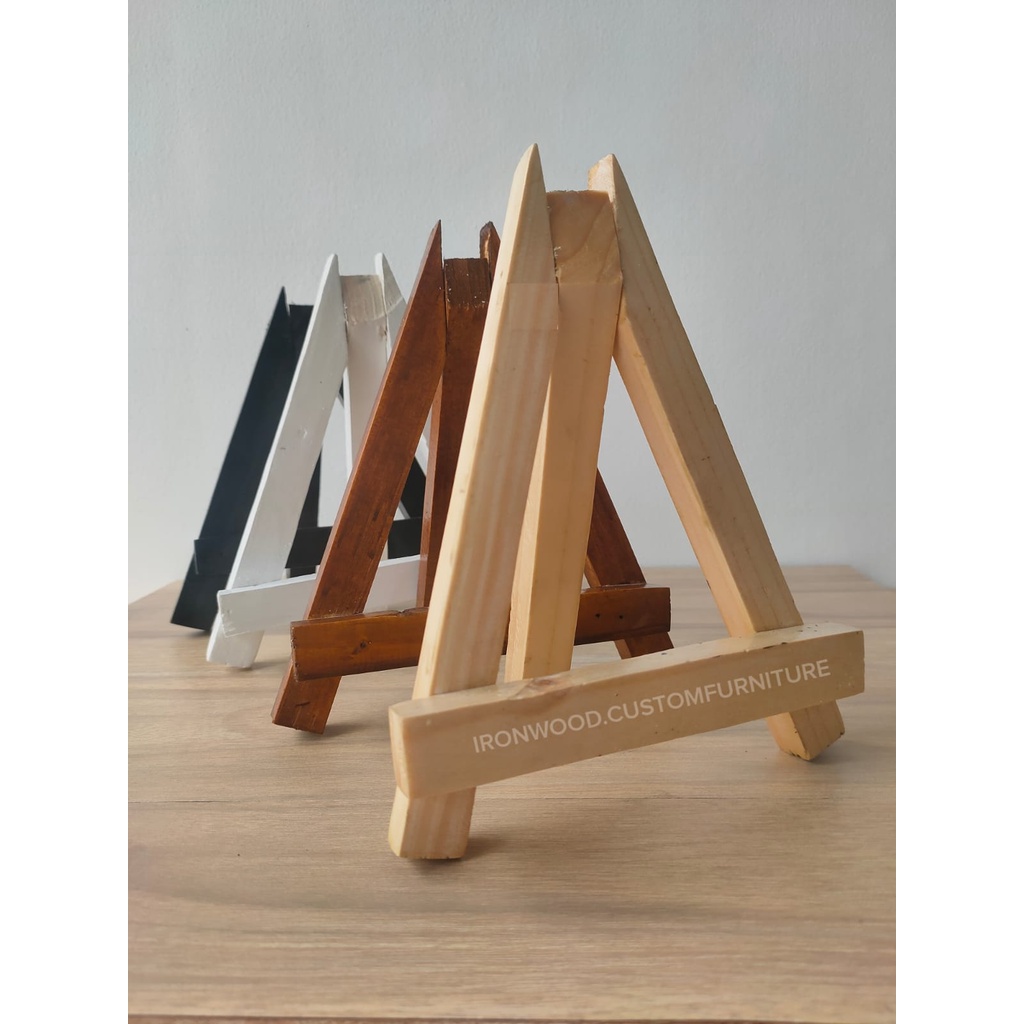 

Mini easel / stand foto kayu mini