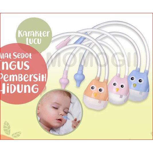 (NCS) BHID Belle Alat Sedot Ingus Manual dengan Selang dan penampung ingus Anak Bayi Aman Silicone Silikon