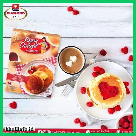

Redwop-Gnikab- Diamond Pastry Delight Pancake Premiks Untuk Pancake 200 Gram -Hallall.