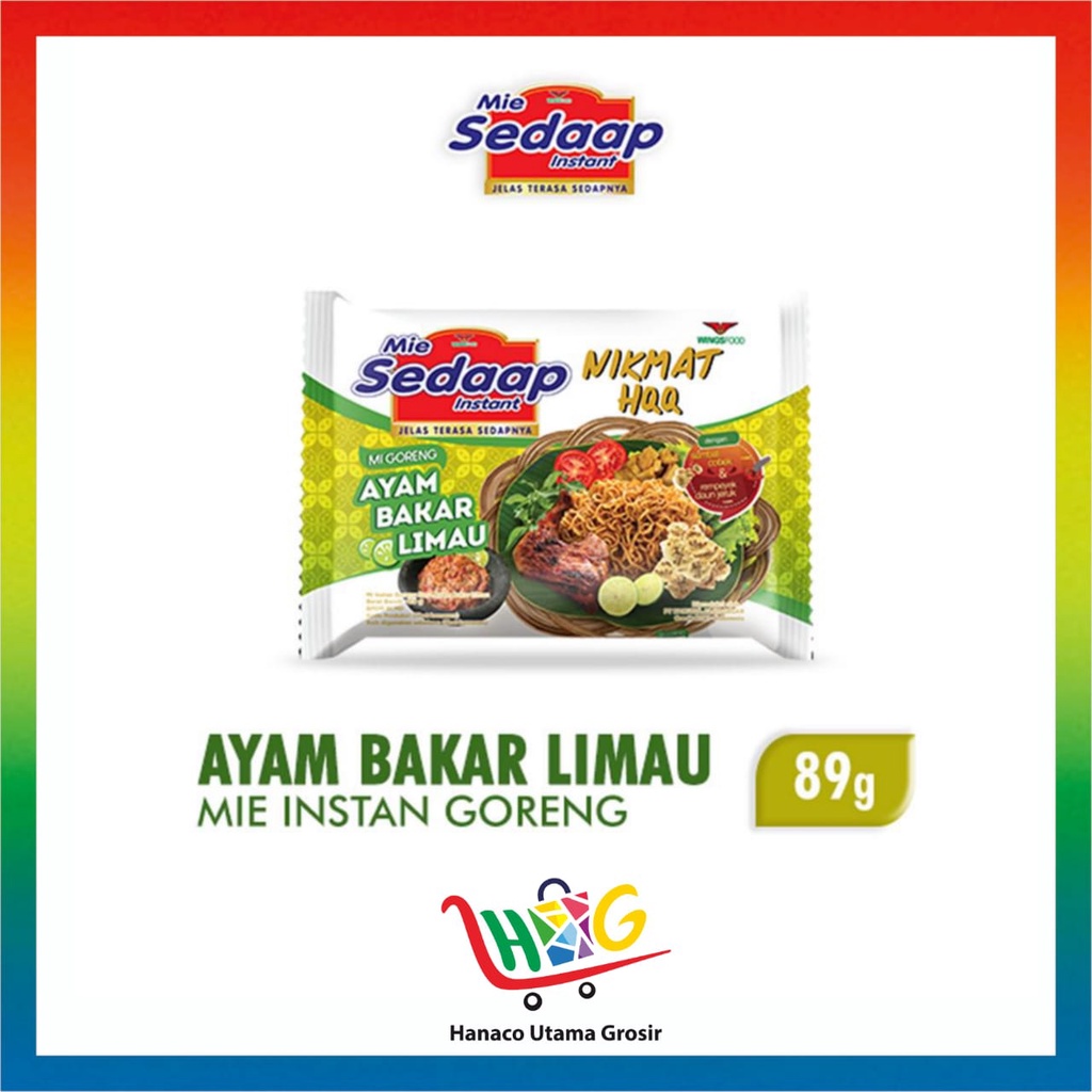 Mie Sedaap Ayam Bakar Limau 89Gr