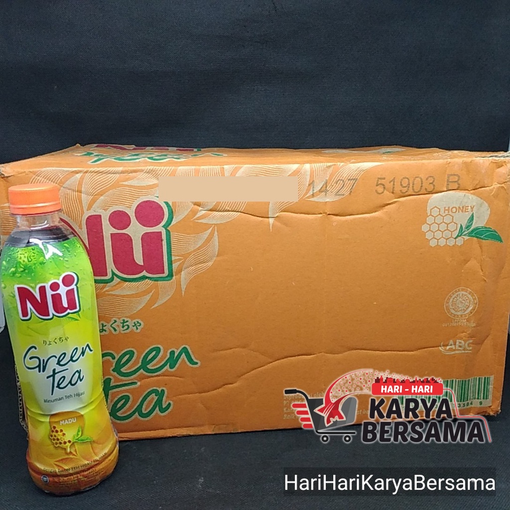 

MINUMAN TEH NU GREEN TEA HONEY ISI 24'S X 450ML - PER CARTON