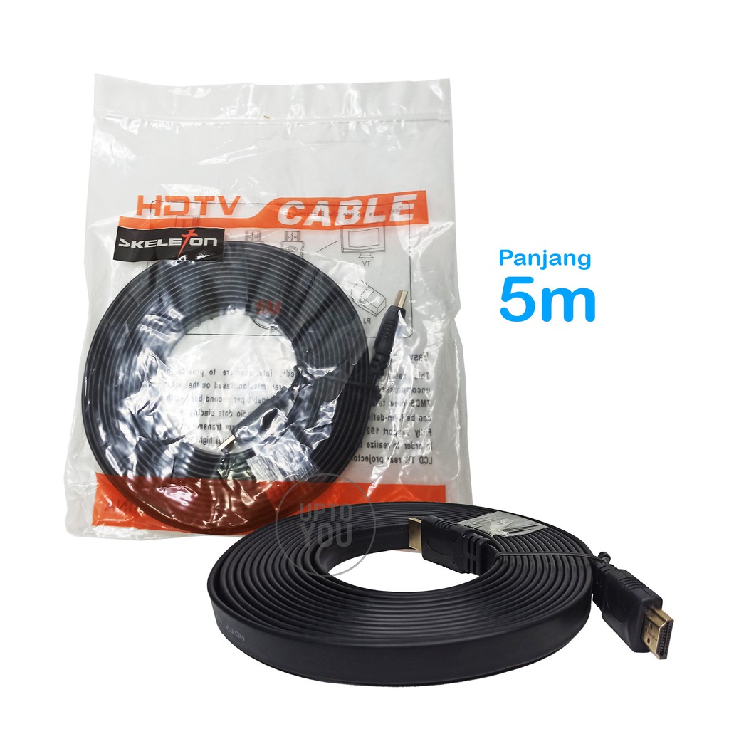 Flat HDMI Cable - Kabel HDMI Flat 5 m