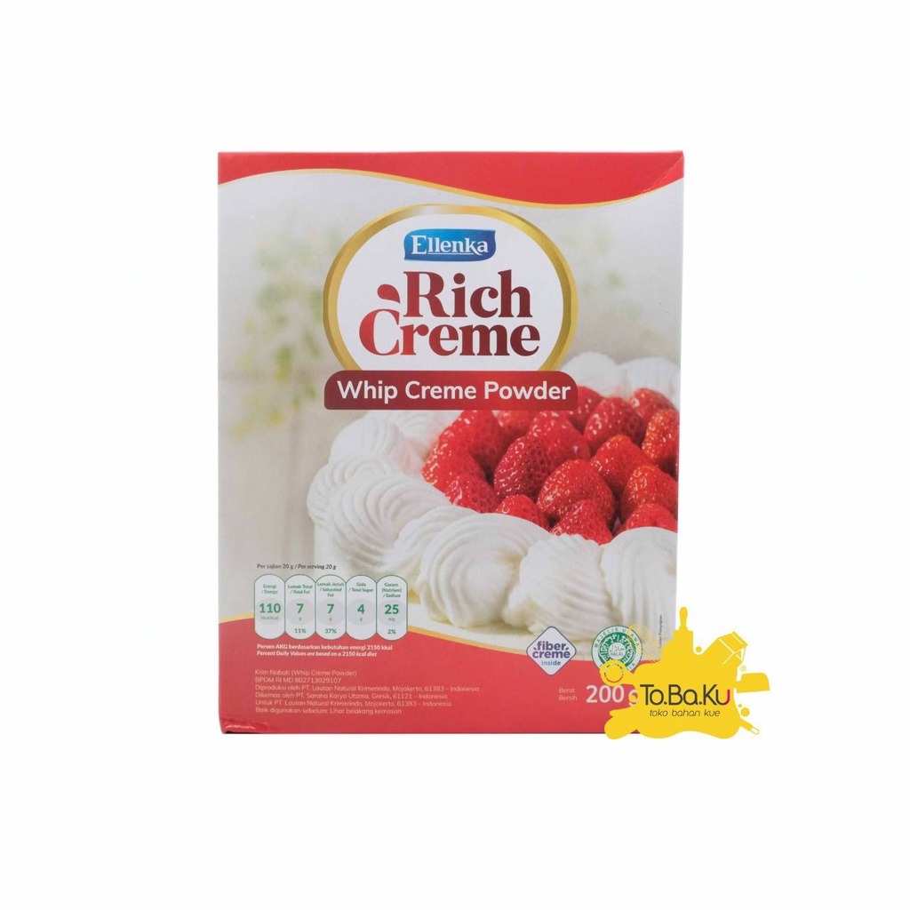 

Rich Creme Whipping Cream