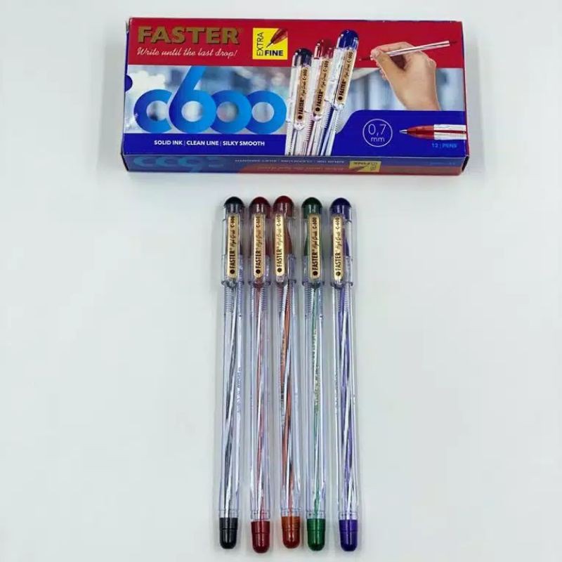 

PULPEN FASTER C600 (12PCS)