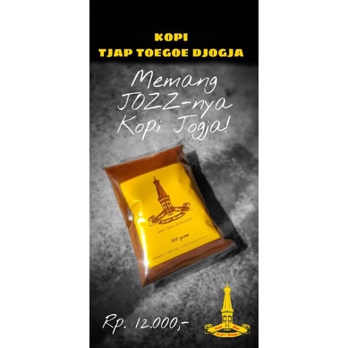 

KOPI ROBUSTA bubuk 200gram Tjap Toegoe Djogdja (Tugu jogja)