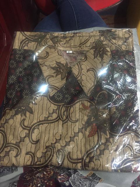 Kemeja Batik Pria Motif Seno Sakti