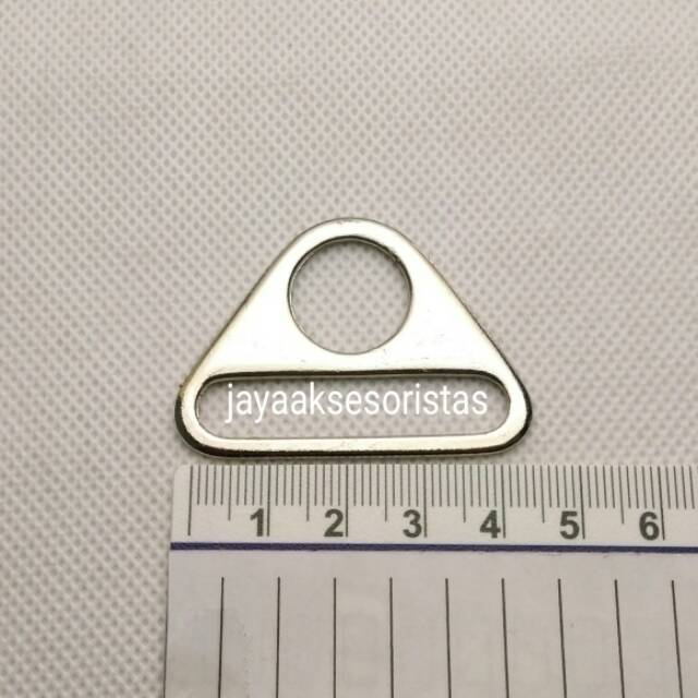 Ring segi tiga 3.8 cm murah bandung