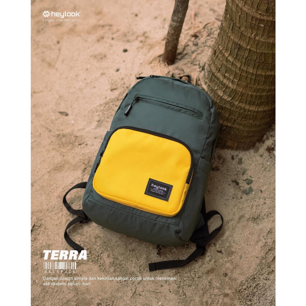 Tas Ransel Pria Wanita Kekinian Tas Laptop 13 14 15 inch Original Backpack Punggung Tas Ransel Pria Kerja Sekolah Kuliah Dilengkapi Slot Botol