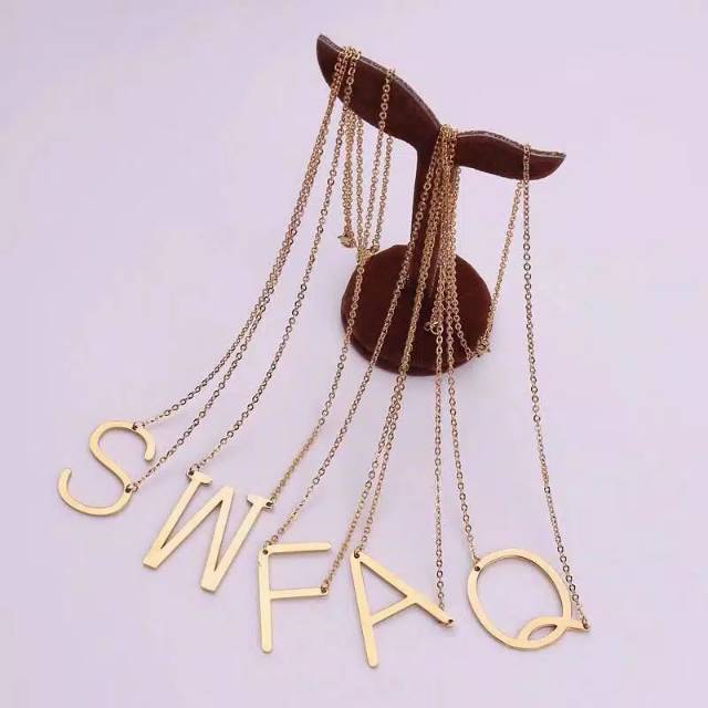 Kalung Huruf A sd M