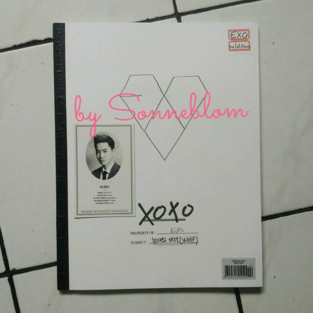 Album EXO XOXO Kor Ver/PC Suho