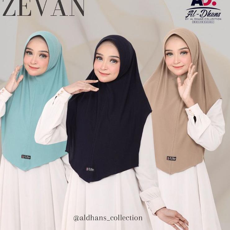 [SIT.25Au22ᶠ] hijab instan ZEVAN ori by AL-DHANS