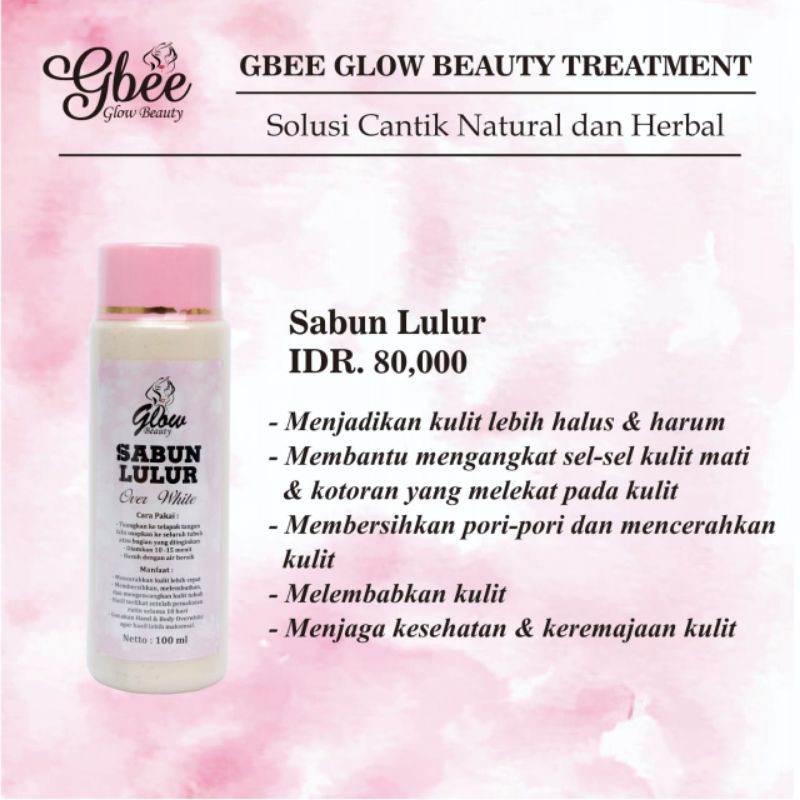 GLOW BEAUTY SABUN LULUR