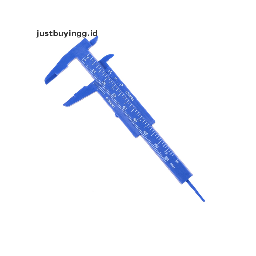 Jangka Sorong Mini 80mm Bahan Plastik Untuk Pelajar