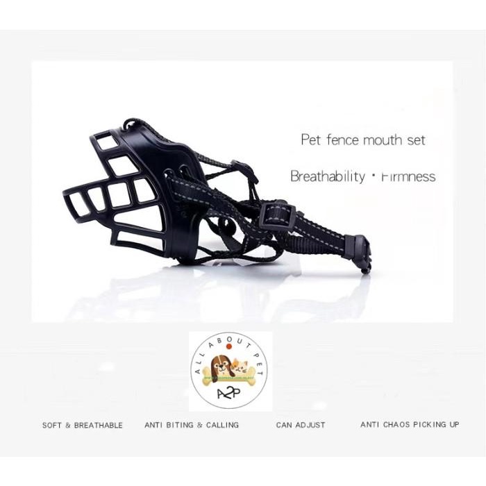 PENUTUP MULUT ANJING DOG MUZZLE