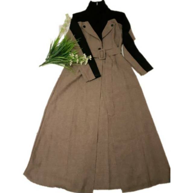 Long outer wood korea