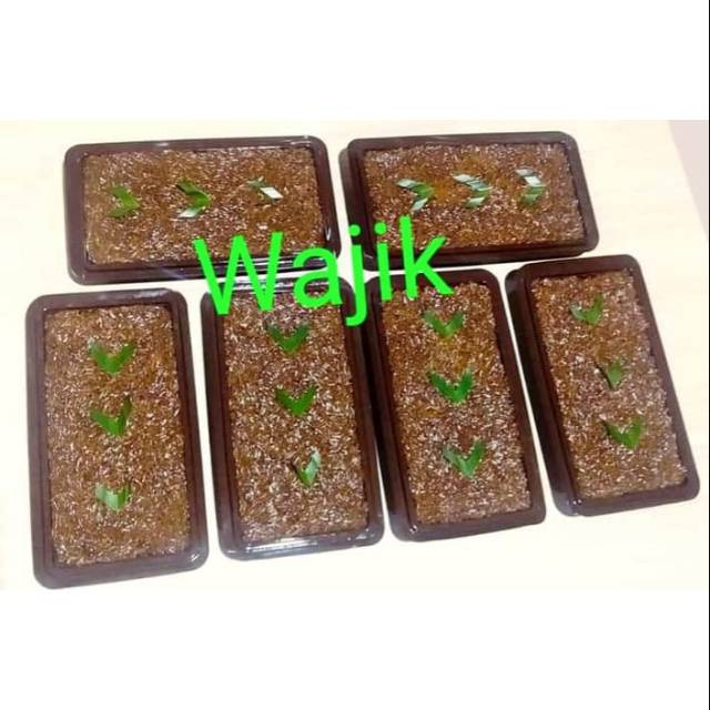 

Wajik Ketan Gula Merah