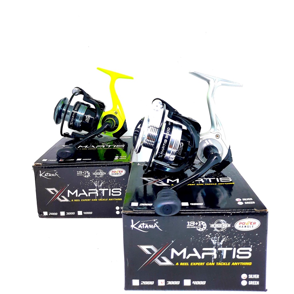 Reel Pancing KATANA X MARTIS 19+1 BB Ukuran 5000-6000 Sangat MURAH