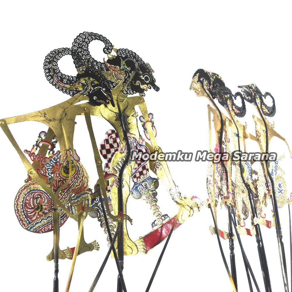 Wayang Kulit Kidangan Kidang Kencana Pendawa Lima Original (Yudistira Bima Arjuna Nakula Sadewa)