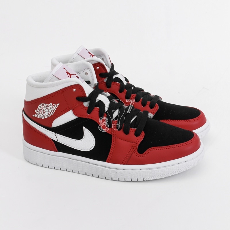 Air Jordan 1 Mid Gym Red Black