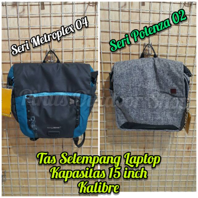 TAS SELEMPANG PRIA WANITA LAPTOP MESSENGER BAG KALIBRE