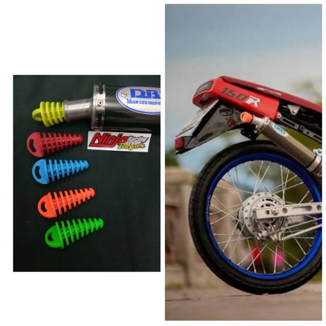 Tutup silincer knalpot racing DBS/R9/Aitech/Creampie