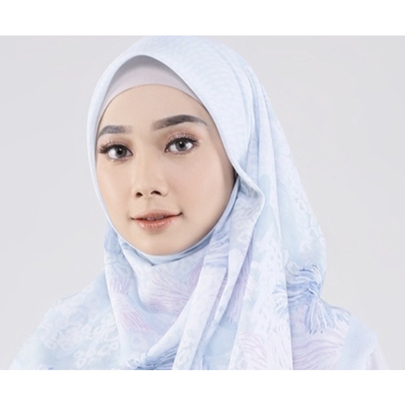 Buttonscarves Les Amities - Baby Blue Preloved ✨