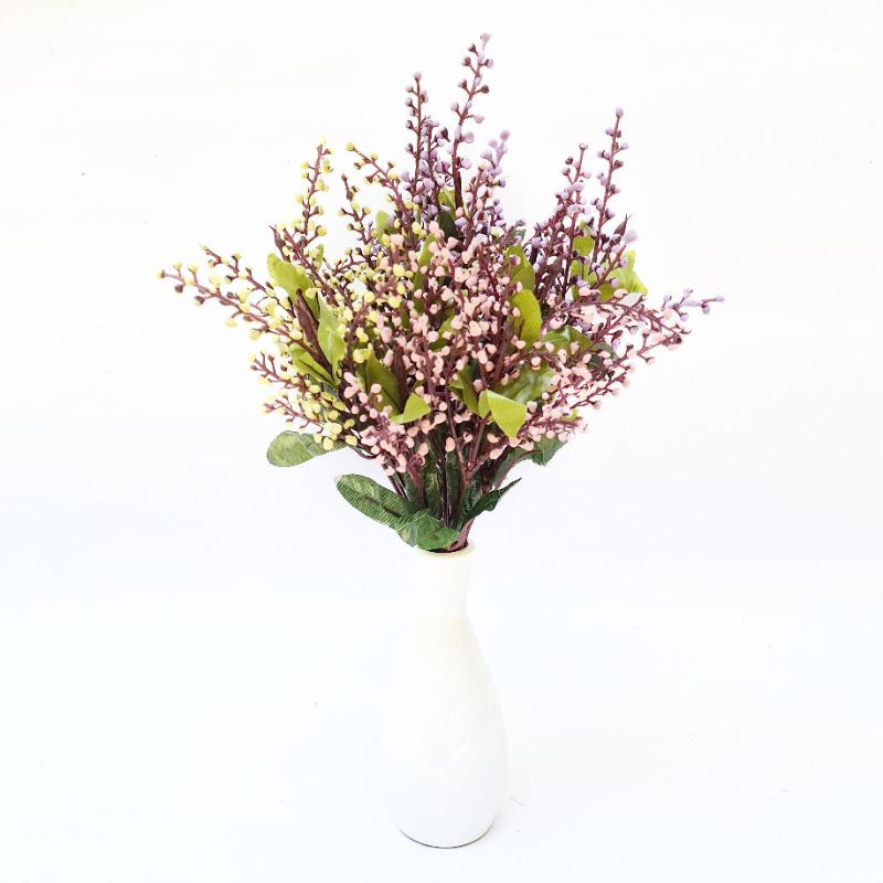 AF16 Bunga Putik Artificial Tanaman Hias Plastik Unik Cantik Dekorasi Rumah Properti Foto