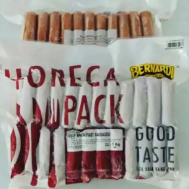 

Sosis horeca 1kg pack