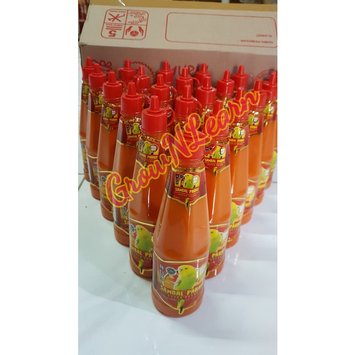 

Terlaris Sambal Parkit (300 ml)/ Sambel Super Pedas.. REAL HOT.. (MUST TRY!!)