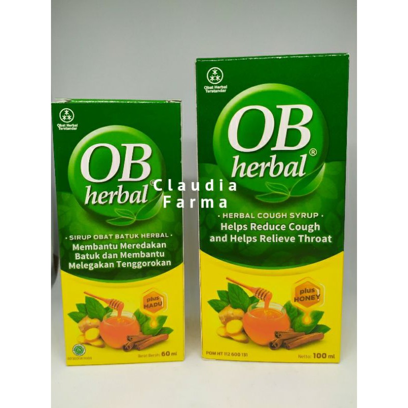 

CLAUDIA FARMA_ OB herbal Syrup