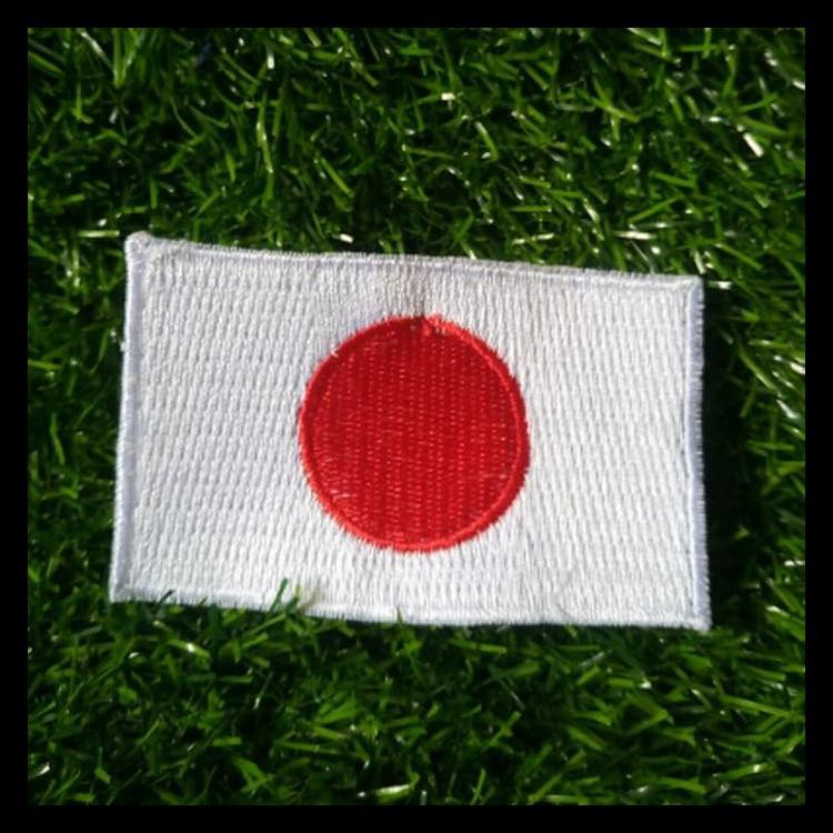 Bordir Patch Japan Jepang Nippon / Bordir Bendera Japan Jepang Terpercaya