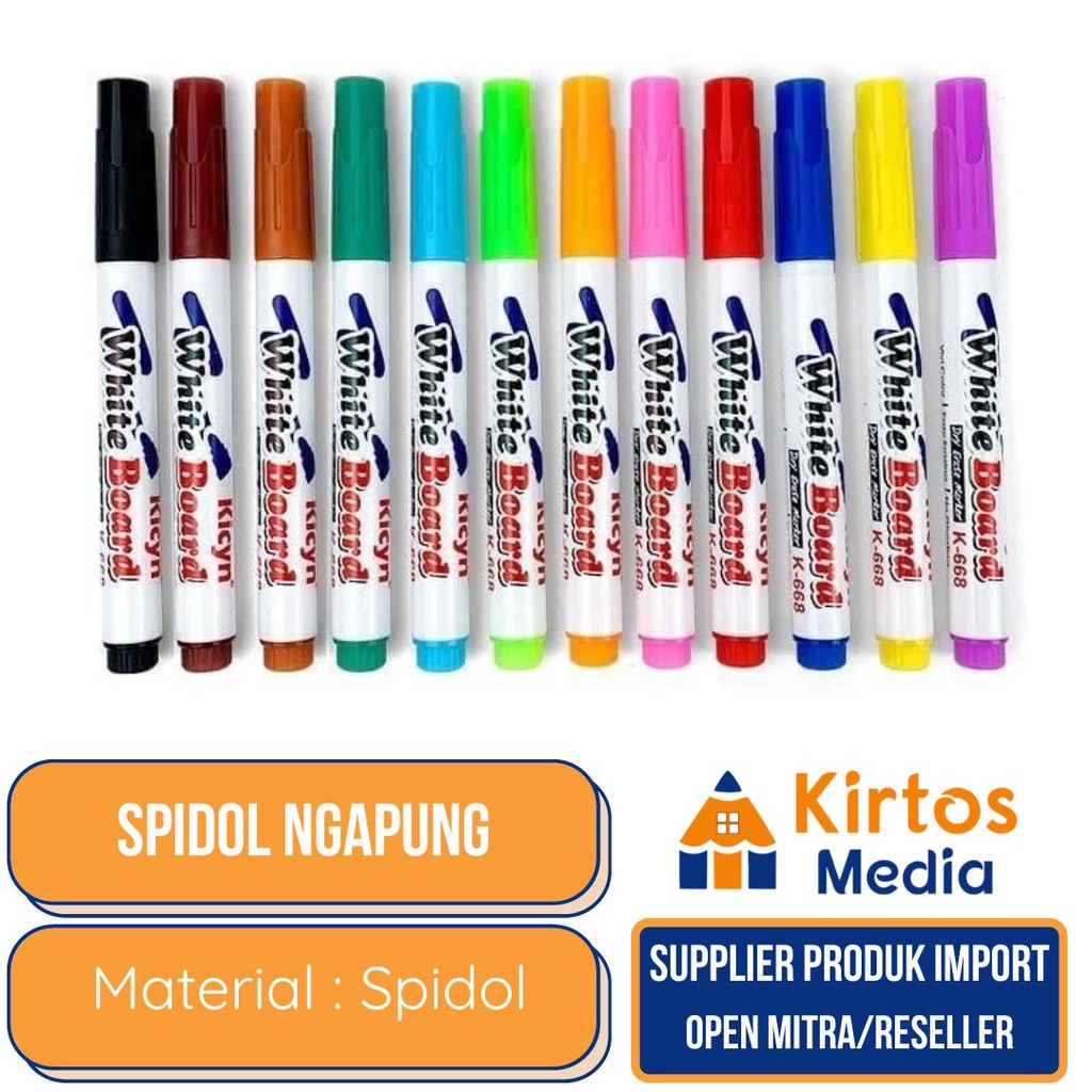 

[ IMPORT ] Spidol Ngapung