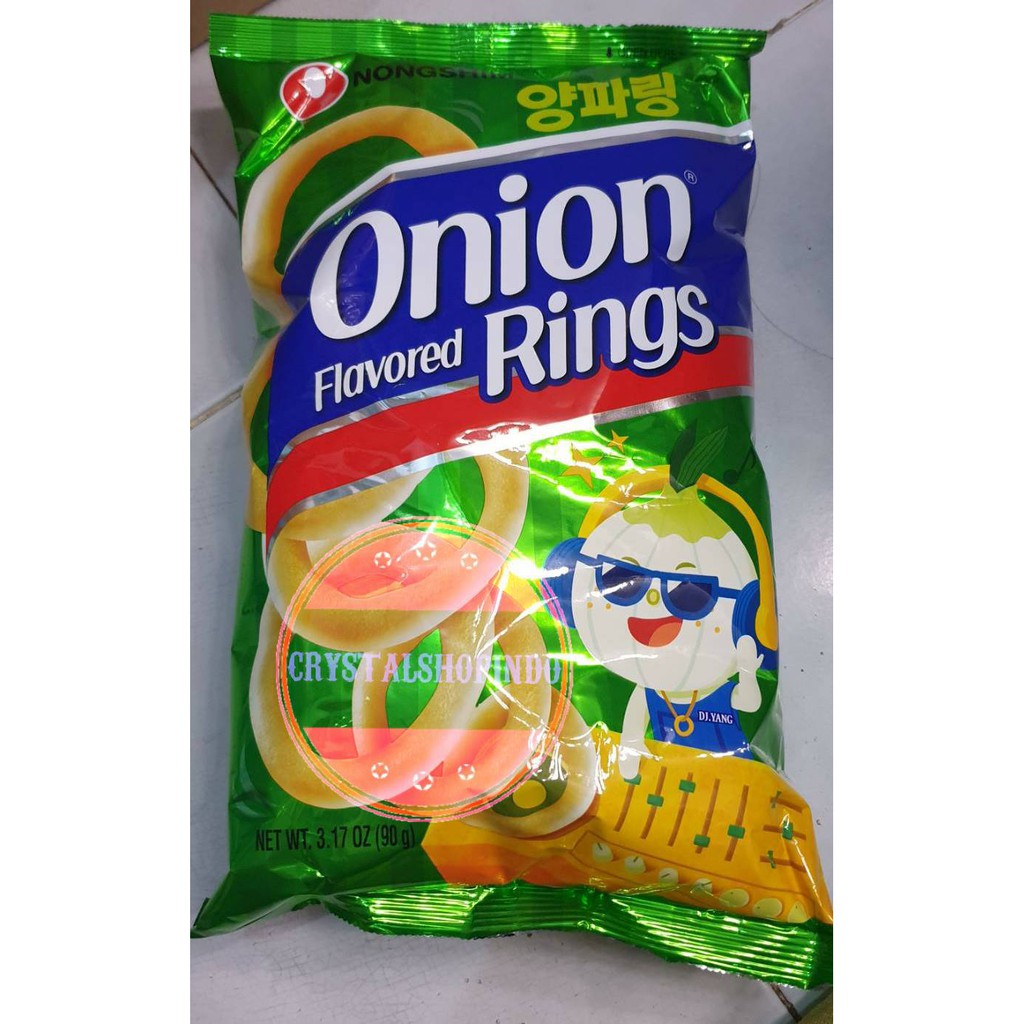 

[ready stock] nongshim onion rings 90 gr dan 50 gr