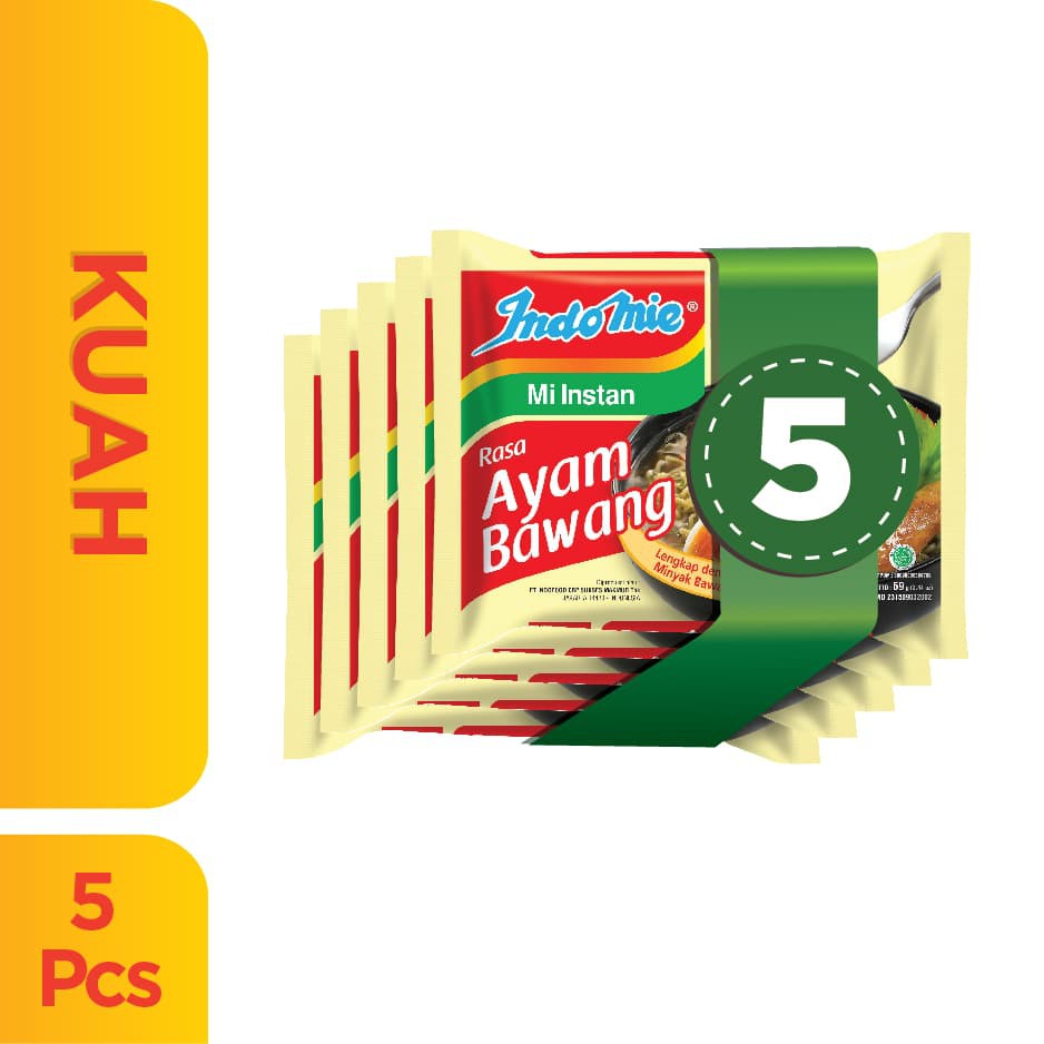 

PROMO 5 PCS - INDOMIE KUAH AYAM BAWANG TERMURAH