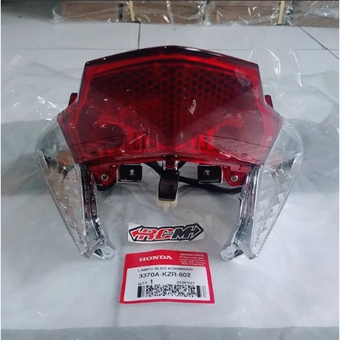 3370A-KZR-602 LAMPU BELAKANG STOP LAMP STOPLAMP VARIO 125 LAMA 2012 - 2014 DGN BOHLAM &amp; SOKET ORI