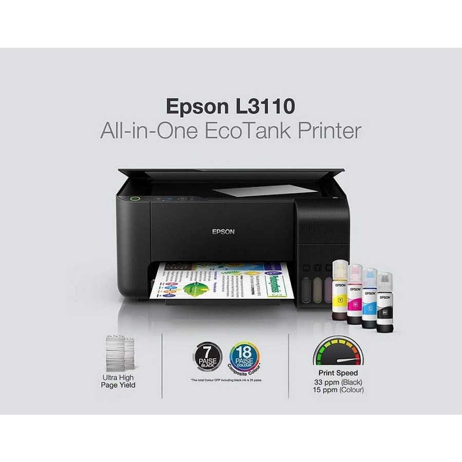 Printer Epson L3110 / Ink Tank / Print / Scan / Copy
