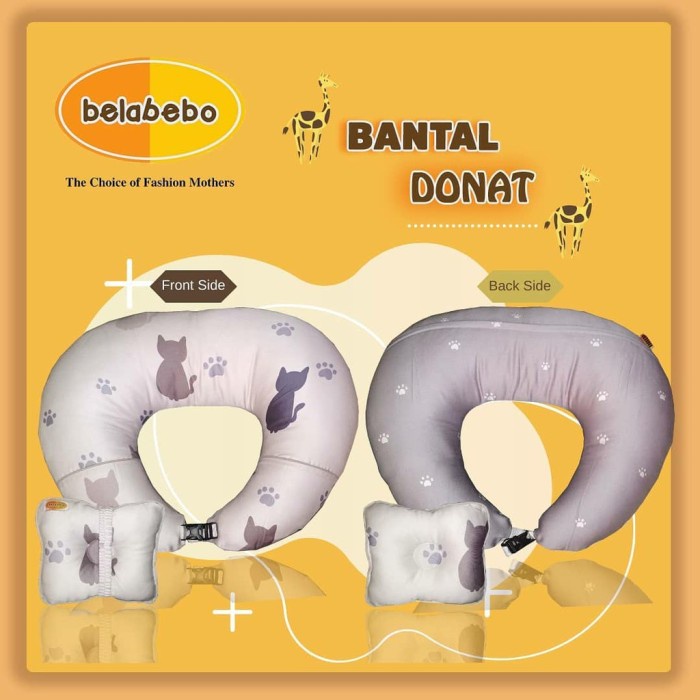 Belabebo Bantal Menyusui Donat Dengan Gesper BB-025