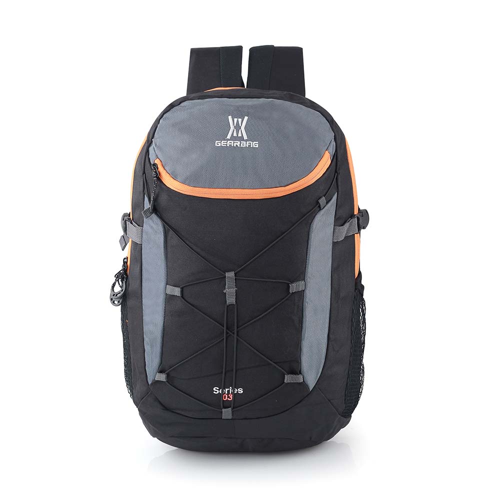 Tas Punggung Pria Ransel Backpack Tahan Air Warna Hitam Gear Bag Original Free Rain Cover