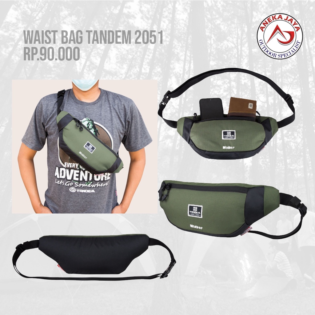 Waist Bag Tandem Tas Selempang 2051