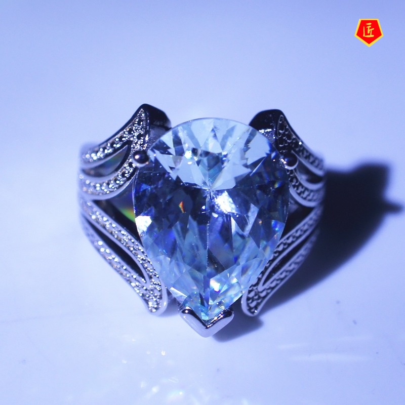 [Ready Stock]Creative Personality Shiny Diamond Ring