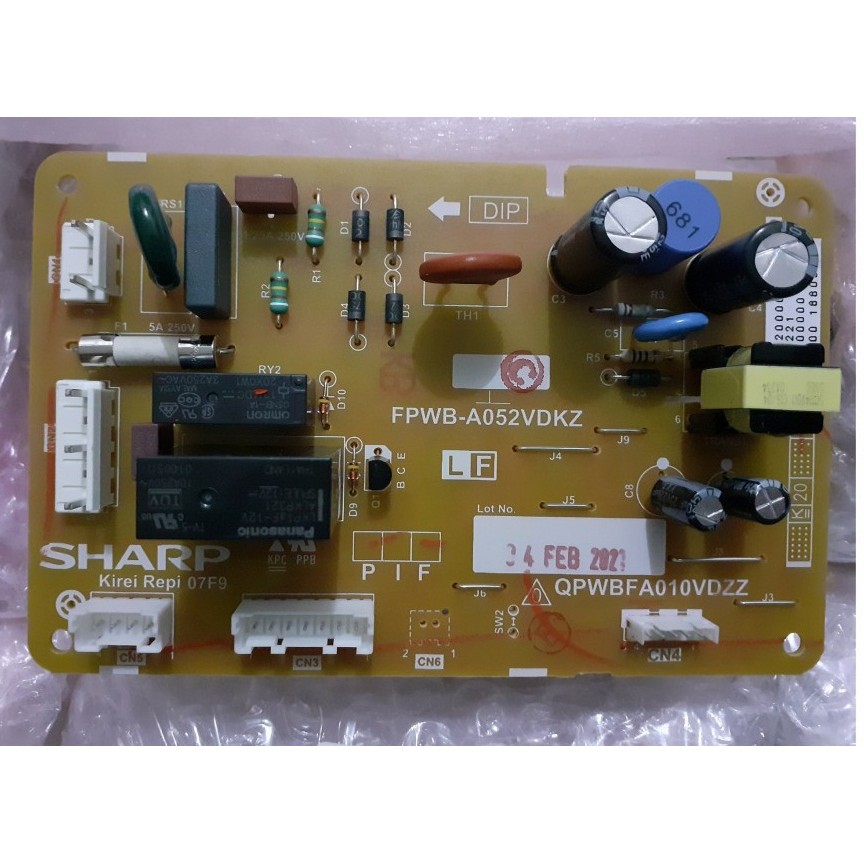 Modul pcb kulkas utk sharp 2 pintu sparepart kulkas
