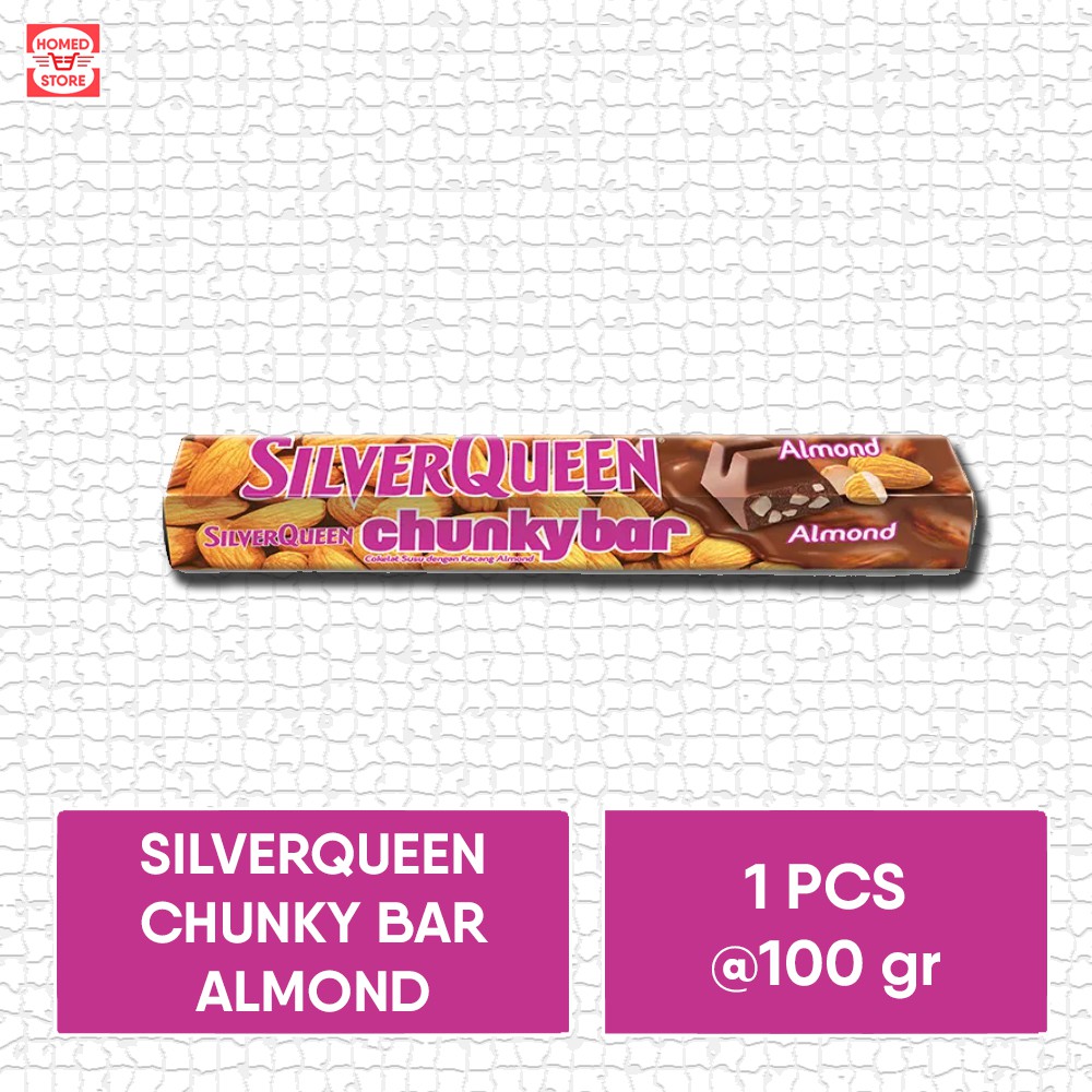 

Cokelat Silverqueen Chunky Bar Almond 100 gr