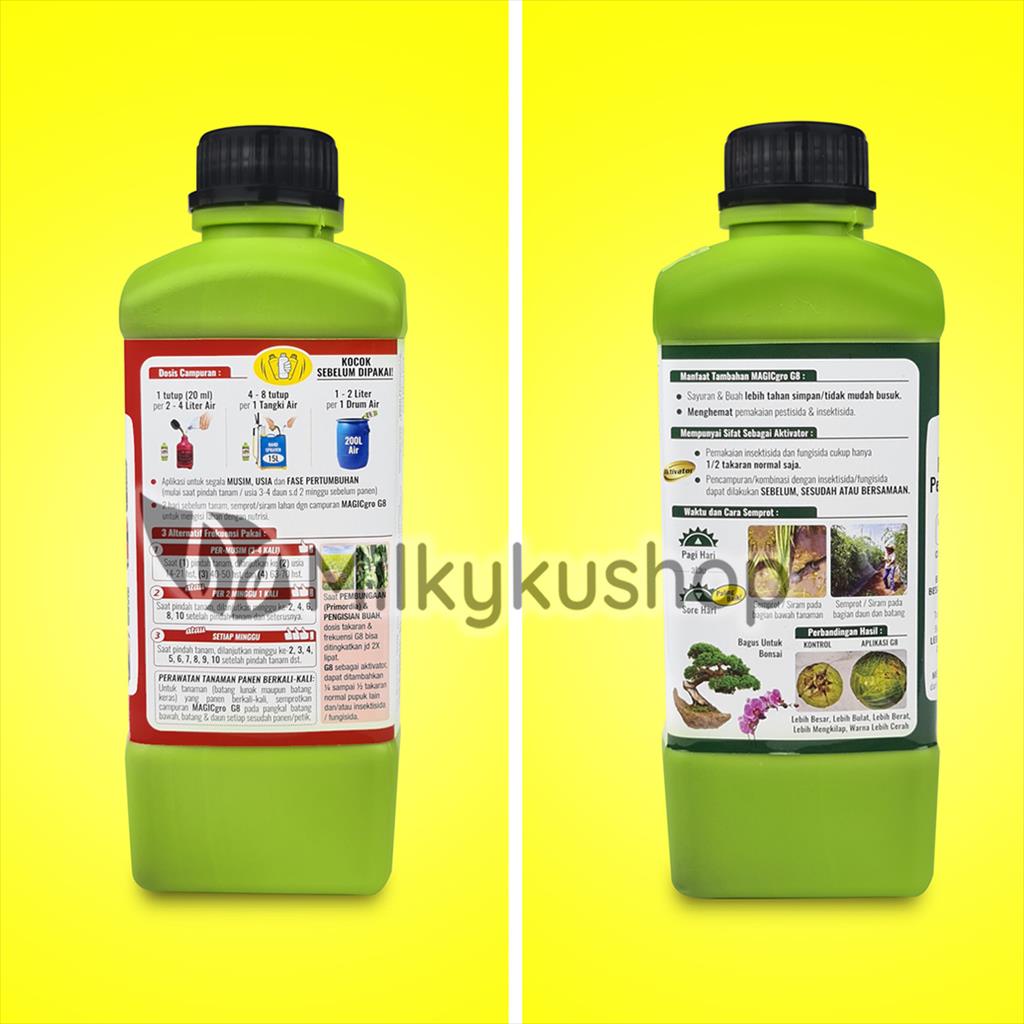 PUPUK CAIR MAGICGRO G8 SEGALA JENIS TANAMAN 998 ML